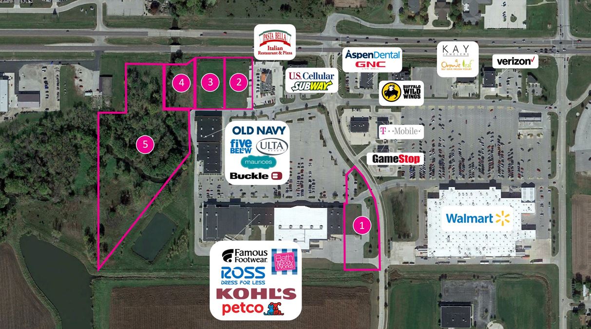 Willow Creek Crossing Outlots & Building Pad