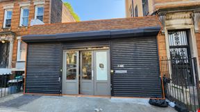 1,000 SF | 1314 Bergen St | Retail Space with Basement for Lease