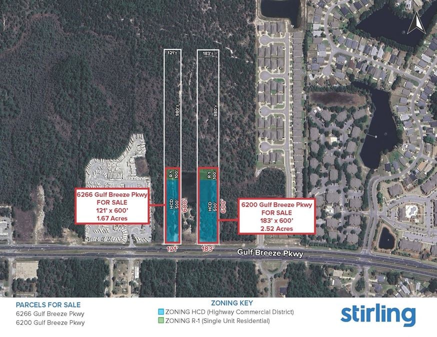 1.6 Acres Available in Gulf Breeze