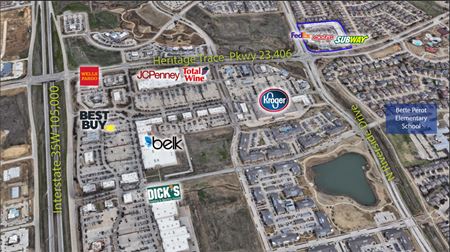 Retail space for Rent at 3529 Heritage Trace Parkway in Fort Worth