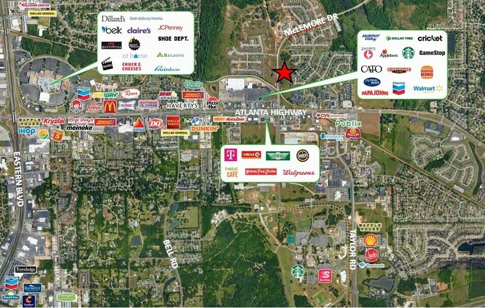 13.9 AC McLemore Rd/Atlanta Hwy