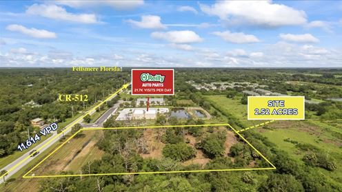 Prime 2.52-Acre Commercial Development Site in Fellsmere, FL