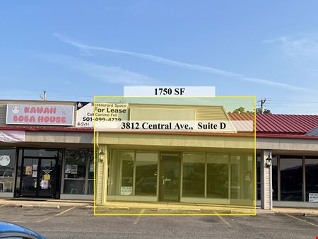 Office space for Rent at 3812 Central Ave. in Hot Springs