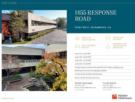 Photo of commercial space at 1455 Response Road in Sacramento