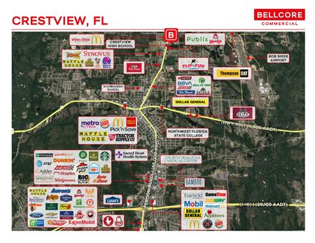 VacantLand space for Sale at Hwy 85 and Airport Road in Crestview