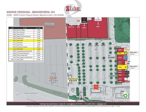 Greene Crossing Shopping Center