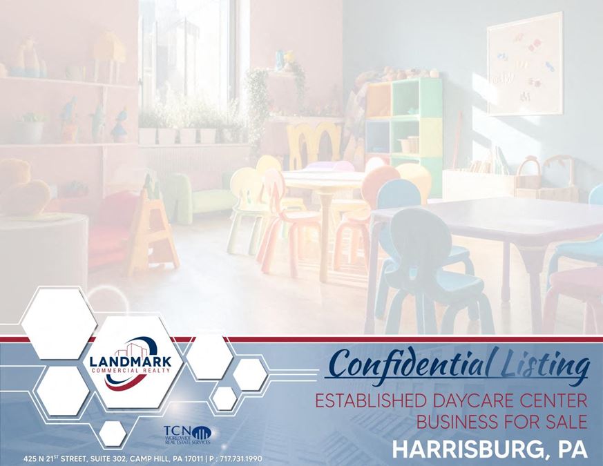 Established Daycare Center Business in Harrisburg