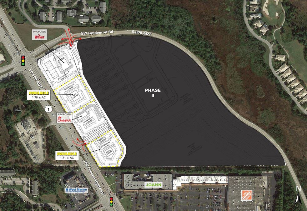 Goldenrod Rd & US1 Federal Hwy US1 & Goldenrod Rod, Jensen Beach