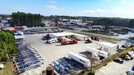 Paved Truck Terminal Available