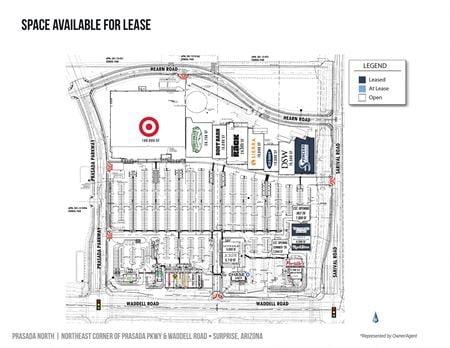 Retail space for Rent at NEC Prasada Pkwy & Waddell Rd in Surprise