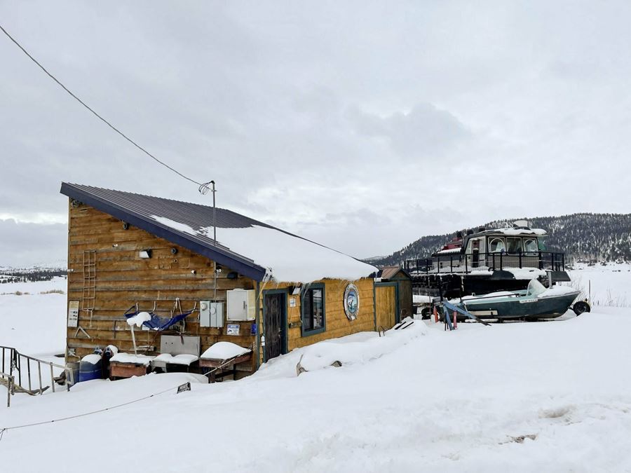 Panguitch Lake Rustic Cabin with Pontoon Boat Rental Business