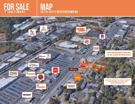 Commercial space for Sale at 10113-10117 Reisterstown Rd in Owings Mills