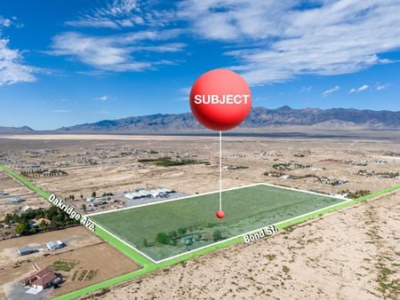 Land space for Sale at 2351 E Bond Street in Pahrump