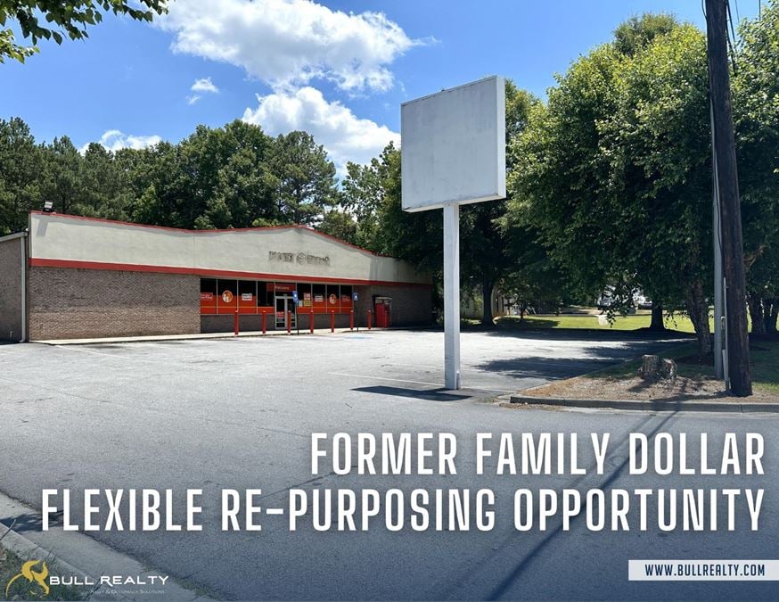 Former Family Dollar | Flexible Re-Purposing Opportunity