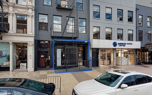 1,750 SF | 159 Bowery | Renovated Retail Office Space for Lease