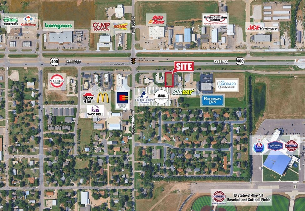 GODDARD, KS - RETAIL DEVELOPMENT SITE WITH KELLOGG FRONTAGE
