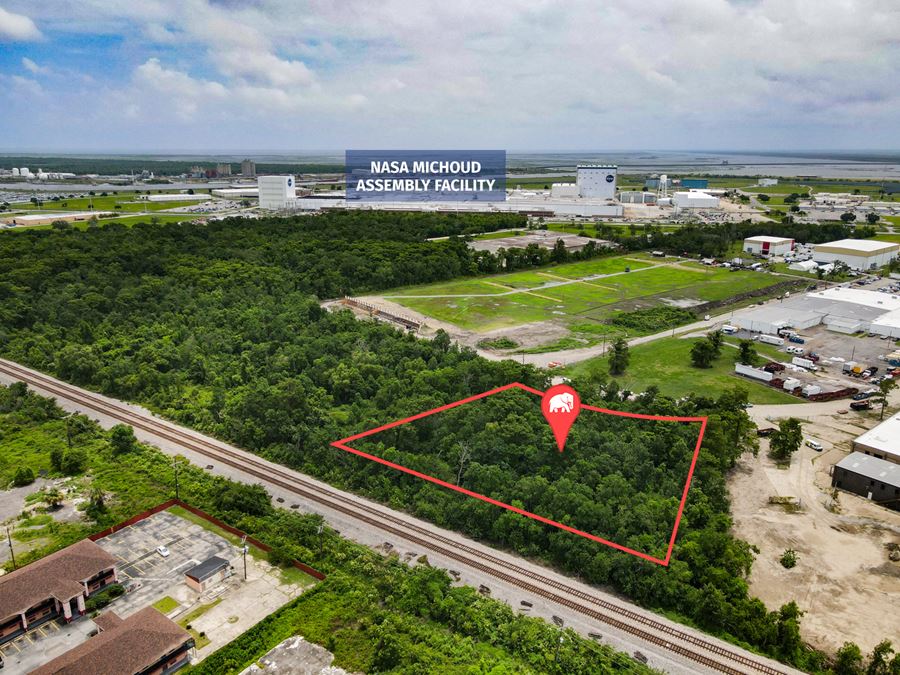 Industrial-Zoned Lot near NASA Facility in Michoud