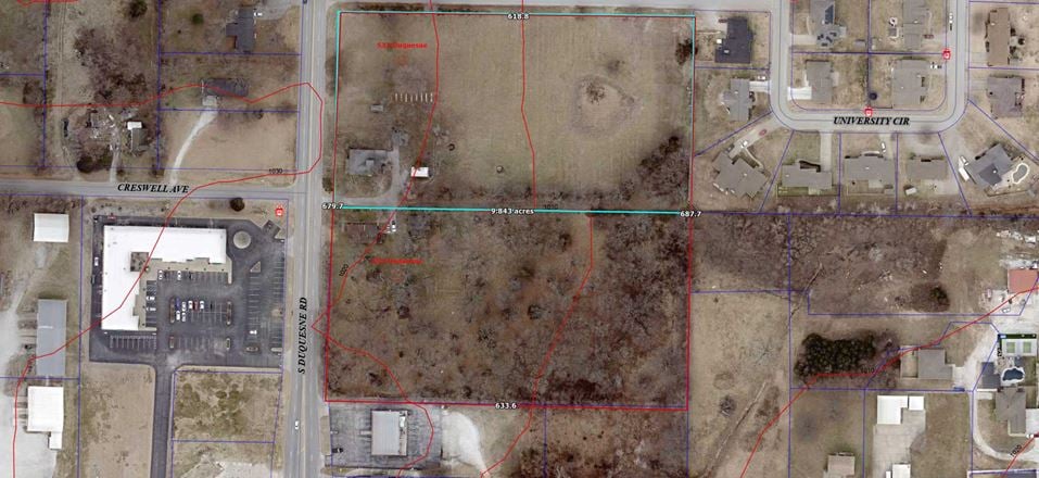 VacantLand space for Sale at 533 South Duquesne Road in Joplin