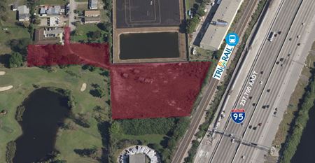 3.5 Acres M-3 Zoned Industrial Land on I-95 Broward County - Fort Lauderdale