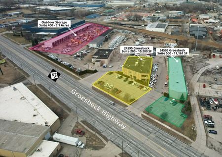 Industrial space for Rent at 24595 Groesbeck Highway - Suite 500 in Warren