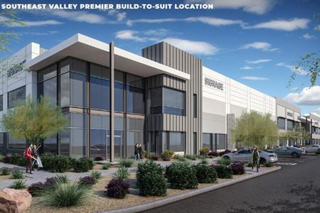 Industrial space for Rent at South of the SWC SR 24 & Ellworth Rd in Mesa