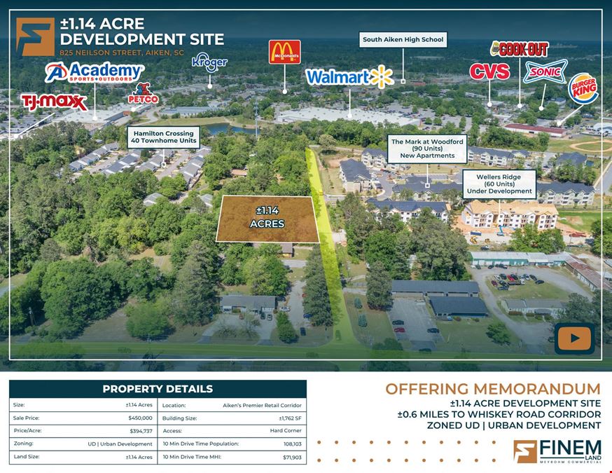 1.14 Acre Development Site