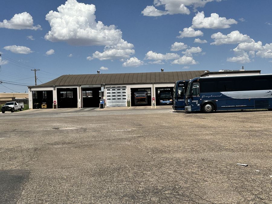 Greyhound Lines Service Garage, Amarillo, TX