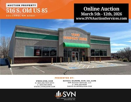 Retail space for Rent at 516 South Old US Highway 85 (Business Loop 12) in Socorro