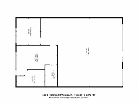 Retail space for Rent at 110 E Hickman Rd in Waukee