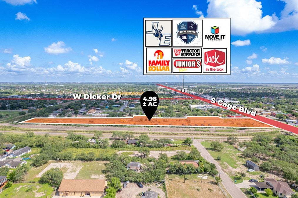 Industrial Space + Storage Yard | Pharr TX (4.98 AC)