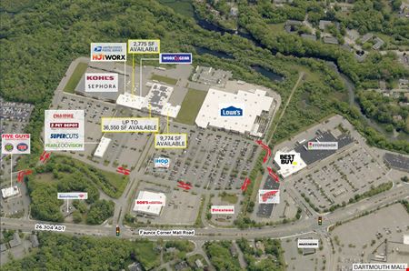 Retail space for Rent at 55 Faunce Corner Mall Rd in North Dartmouth