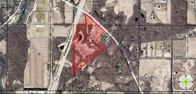 +/- 40 acres of land with Hwy 36 visibility