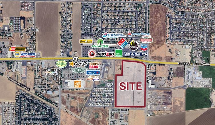 CALIFORNIA 152 & WARD ROAD