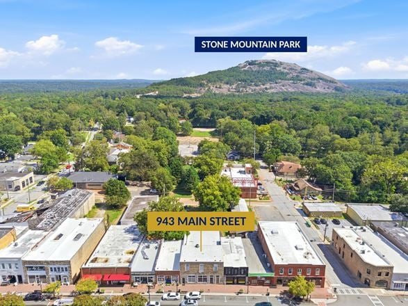 Historic Building Downtown Stone Mountain
