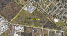 50+ Acres on Industrial Blvd. in Houma