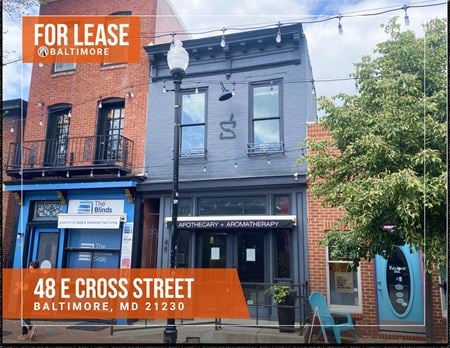Retail space for Rent at 48 Cross St Baltimore in Baltimore