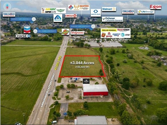 FOR SALE: ±3.044 ACRES ON AMBASSADOR CAFFERY