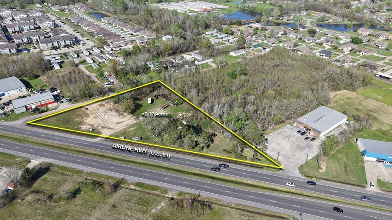 ±2.17 Acres  - 686' Airline Hwy. Frontage