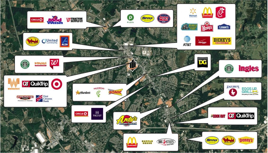 Fully Leased NNN Strip - Target Outparcel - Greenville, SC MSA