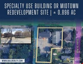 Specialty Use Building or Midtown Redevelopment Site | ± 0.896 AC