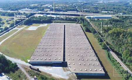 Dual Rail Served Warehouse Available in Greenville, SC - Greenville