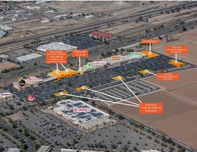 Las Palmillas Shopping Center - Retail Spaces & Pads