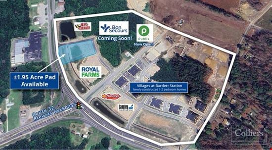Royal Farms Surplus Land at Crossings at Bartlett Station