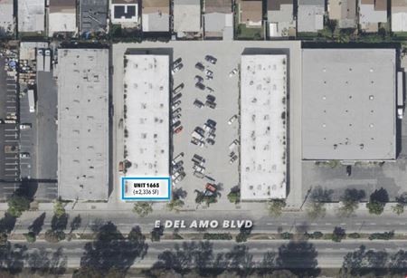 Industrial space for Rent at 1663-1677 E Del Amo Blvd in Carson