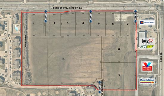 DERBY DEVELOPMENT LAND - ROCK ROAD & PATRIOT