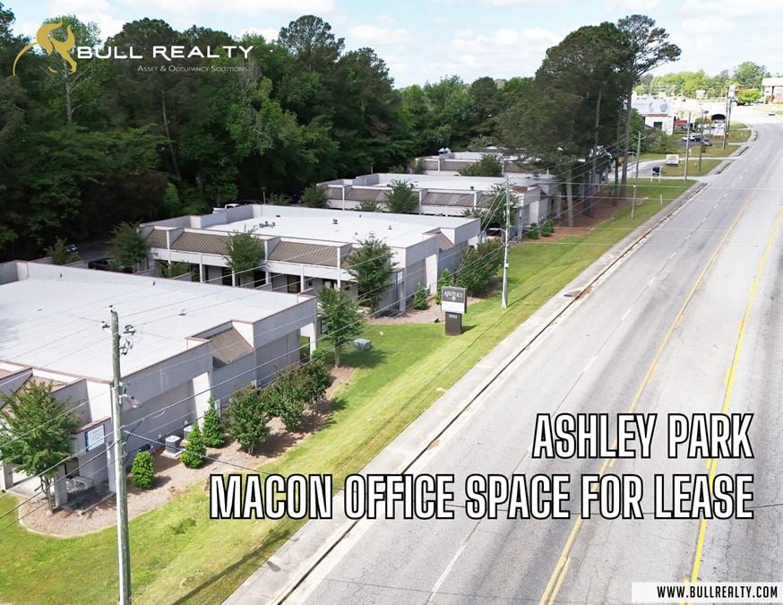 Macon Office Space | Ashley Park | ±205 - 575 SF