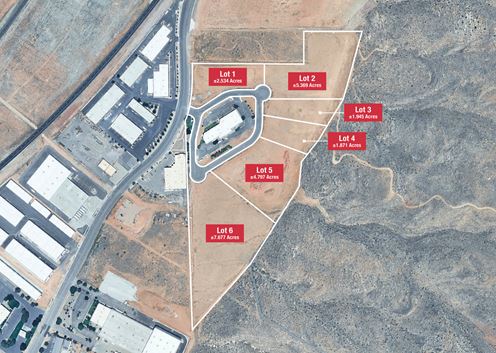Freeway Visible Industrial Lots