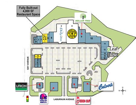 Retail space for Rent at 4320-4368 S. Laburnum Avenue in Richmond