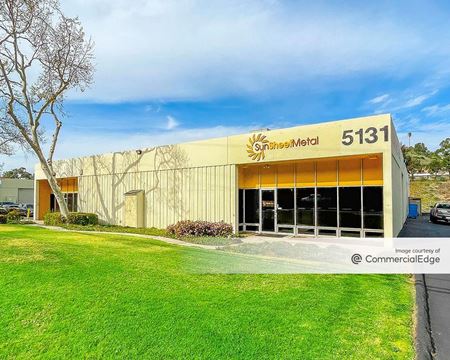 Industrial space for Rent at 5111 Santa Fe Street in San Diego
