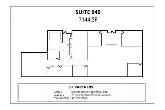 7144 SF Suite 640 Professional Office Space Available in Pittsburgh, PA 15220